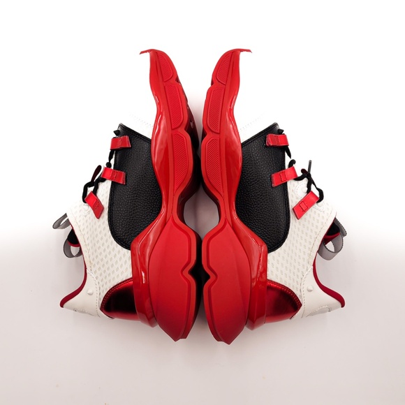 Christian Louboutin Red Runner Designer Sneakers Shoes EU 42.5 - Picture 6 of 12